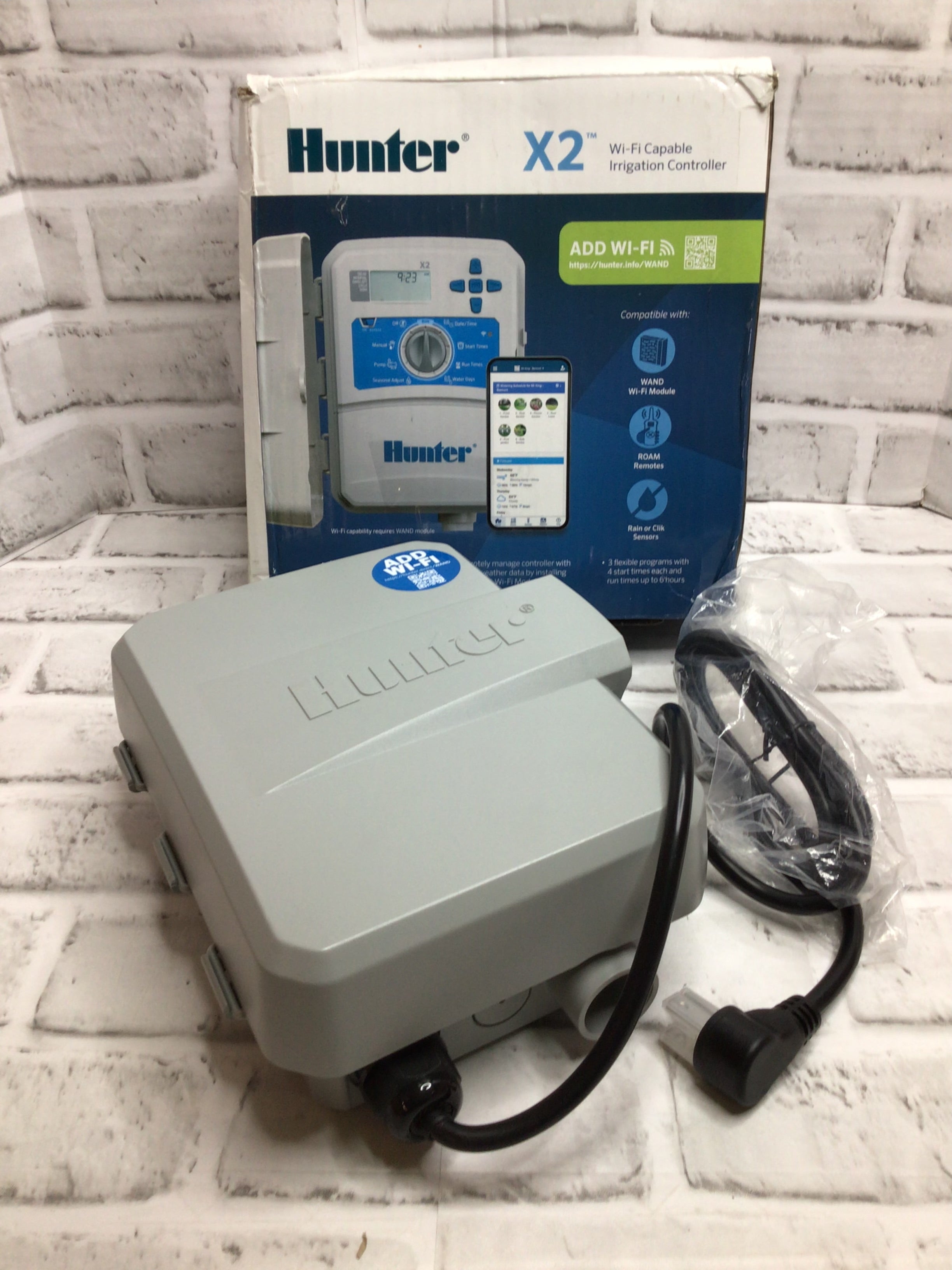 Hunter X2-600 Wi-Fi Capable Irrigation Controller - 6 Zones / Up To 14 Stations (8080353755374)